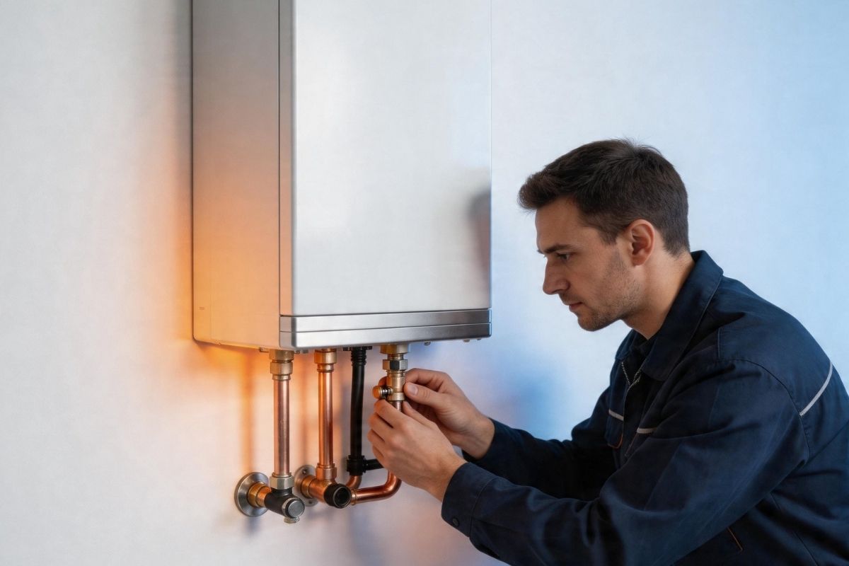 Kombi ve doğalgaz tesisatı